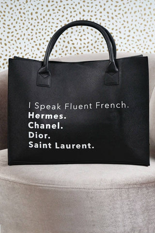 MODERN VEGAN TOTE -