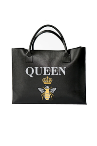 MODERN VEGAN TOTE - Queen B