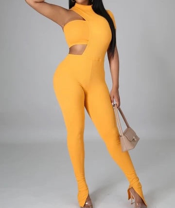 "Tina" Jumpsuit with Tube Top