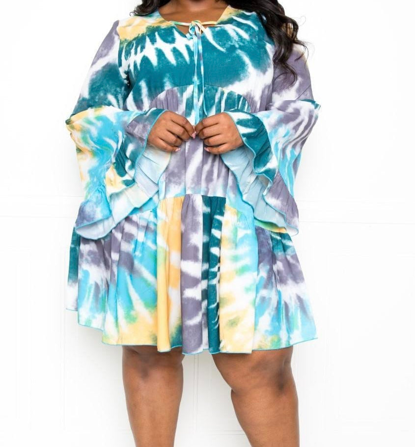 Amanda Tie Dye Dress