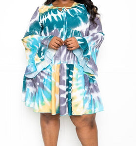 Amanda Tie Dye Dress