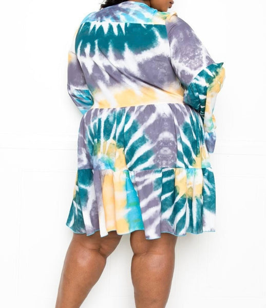 Amanda Tie Dye Dress