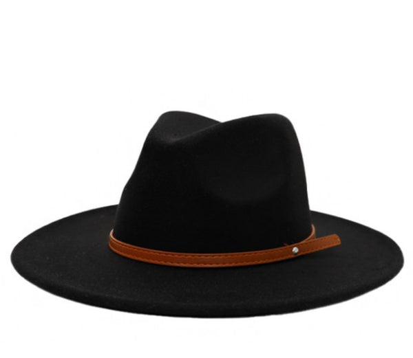 Fedora with Brown Band