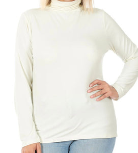 Plus Size Dee Dee Mock Neck Shirt