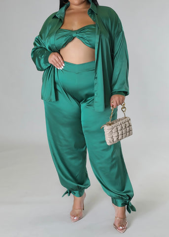 Plus Size 3pc Rich Vibe Set