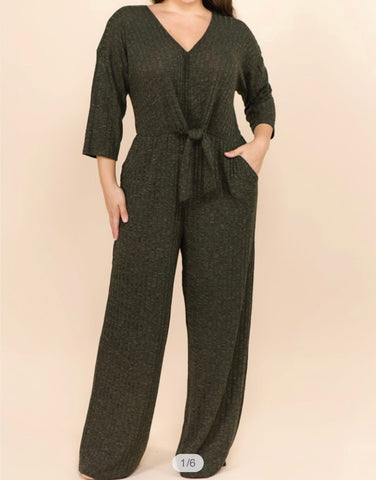 Plus Size "We Came to party" Jumpsuit