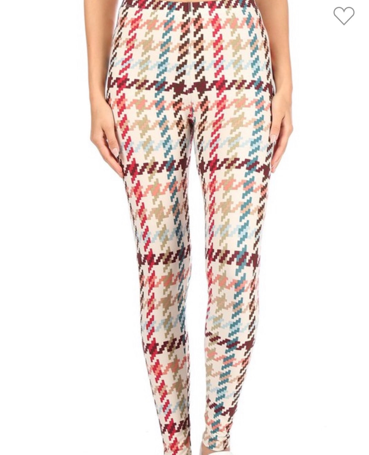 Plaid  Butter Soft Leggings