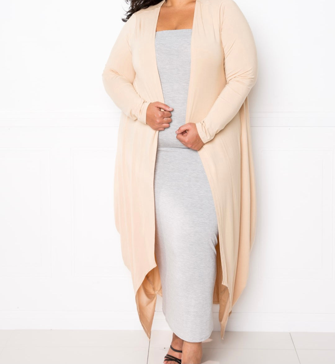 Plus Bubble Cardigan