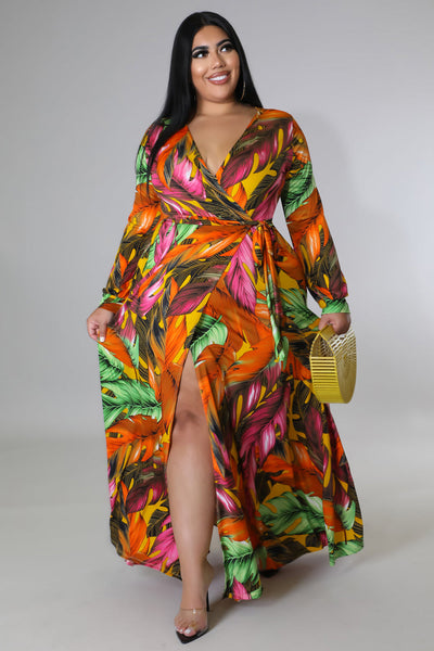 Paradise Plus Size Dress