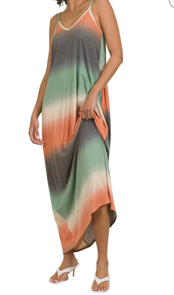 Oceanview Cami Dress with Pockets