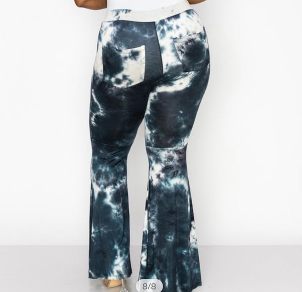 Ronisha Tie Dye bell bottom pants