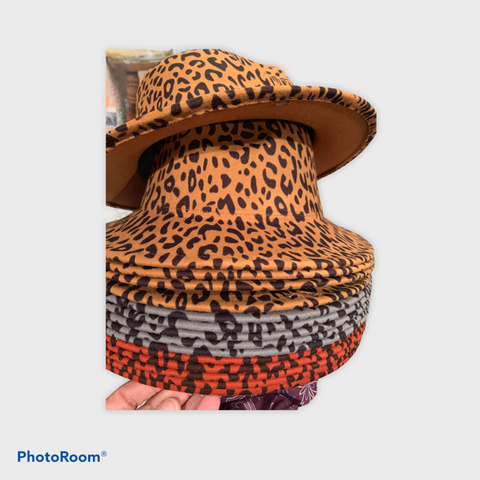 Leopard Fedora